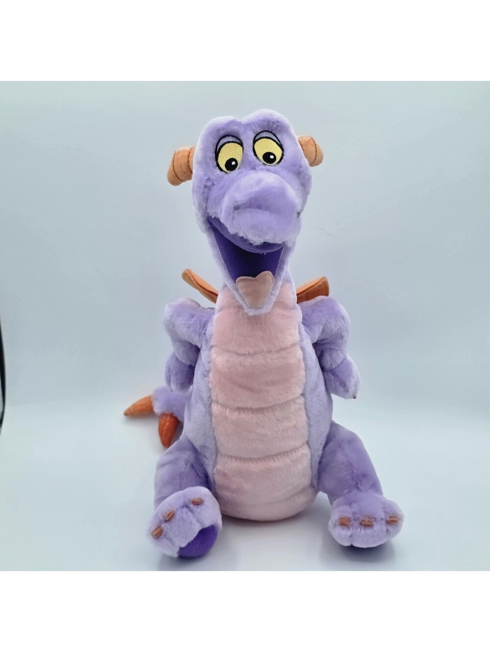 Disney Parks Figment The Dragon Mascot 10" Purple Disneyland Plush Stuffed Toy
